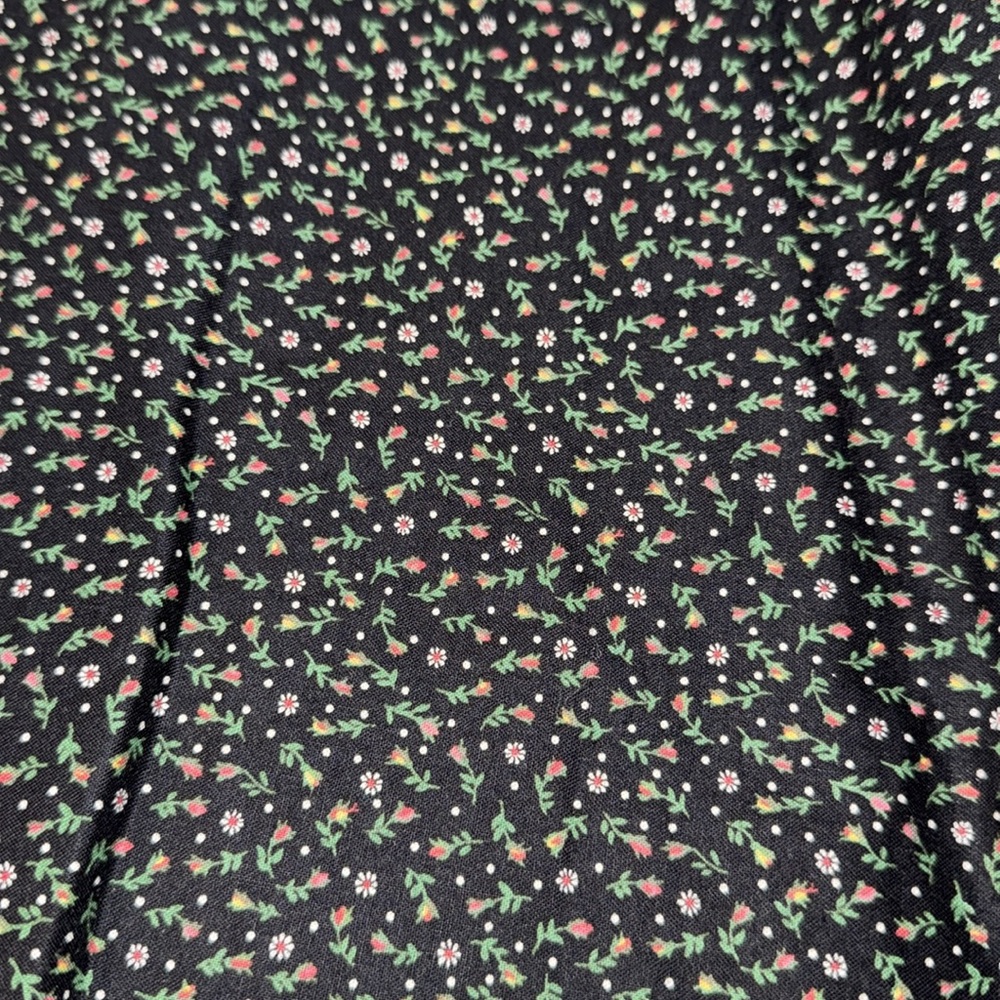 Betsey Johnson New York Size 4 Vintage Calico Cotton Floral Retro Rare Dress 90s - Picture 6 of 17